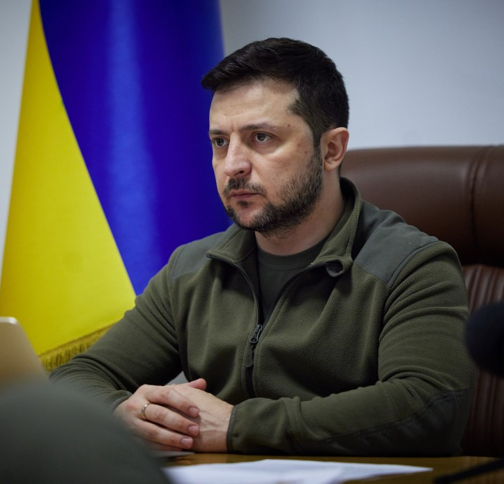Володимир Зеленски. Снимката е от хранилище и не показва самото събитие.
