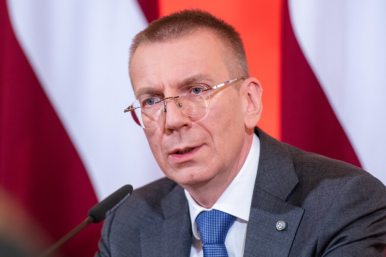 Едгарс Ринкевичс. Снимката е от хранилище и не показва самото събитие.