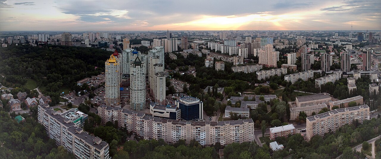 Соломянски район. Снимката е от хранилище и не показва самото събитие.