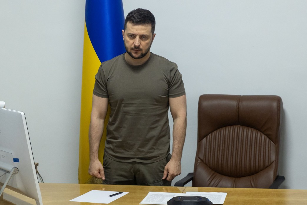 Зеленски. Снимката е от хранилище и не показва самото събитие.